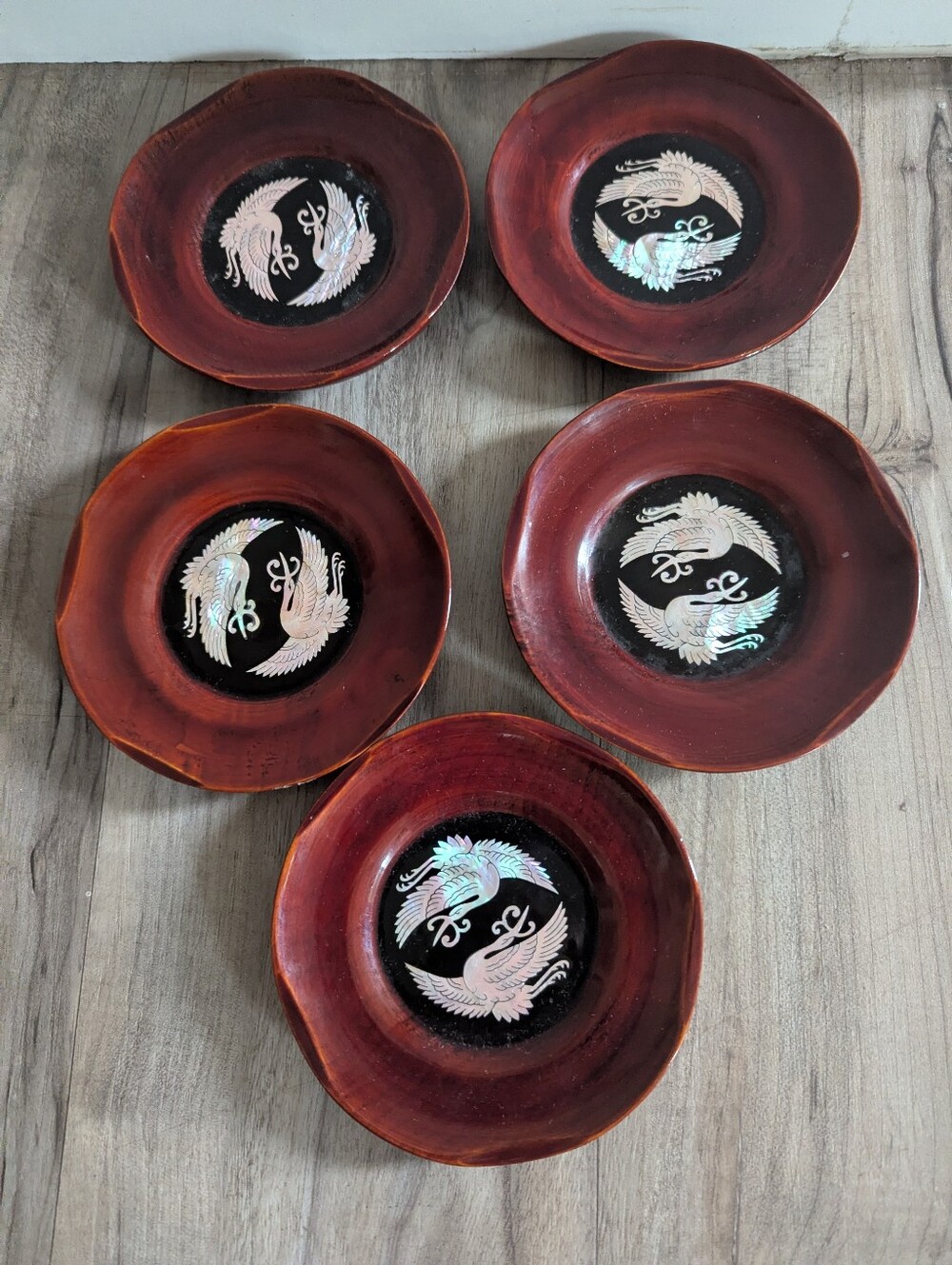 5 MOP Inlay Coasters